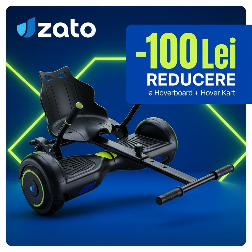 100 Lei reducere la Hoverboard + Hover K
